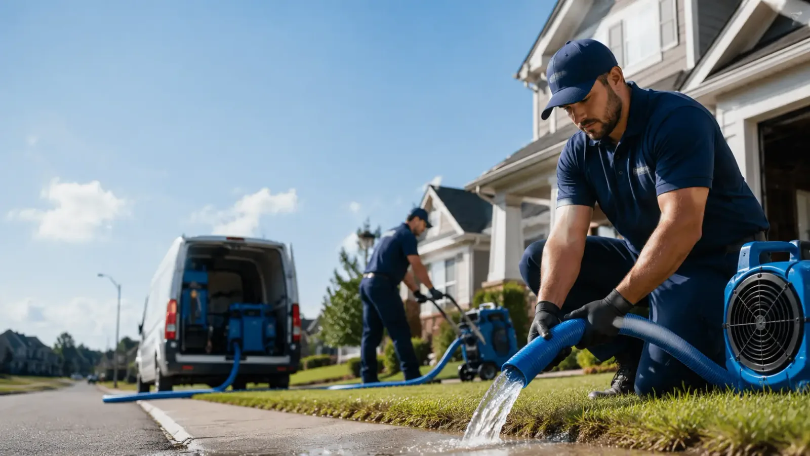 Flood Damage Restoration in Port Jefferson, OH